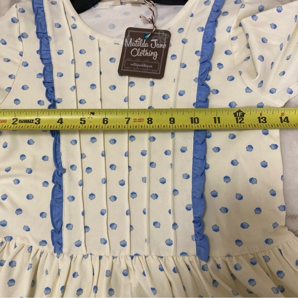 Matilda Jane Moments with you  Adventurous Acorn Tunic Top Girls size 10 - Picture 11 of 16